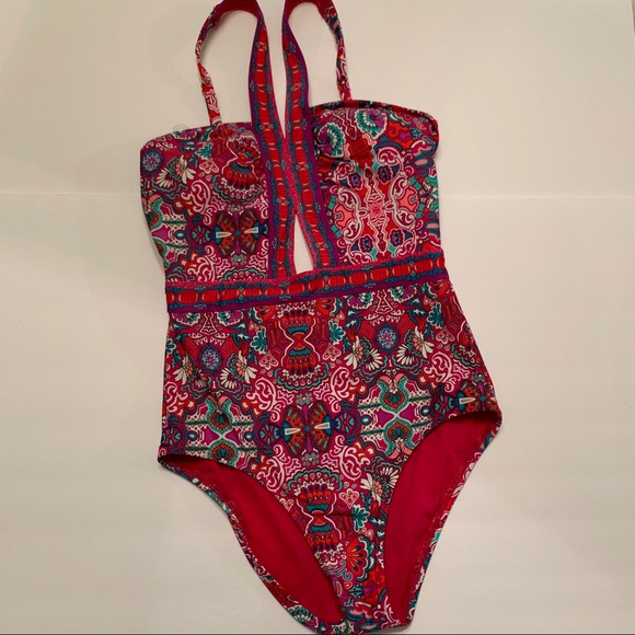 Laundry By Shelli Segal Other - Laundry by Shelli Segal Pink One Piece Swimsuit